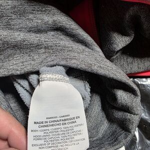 Nike Gray and Pink Therma-Fit Jacket